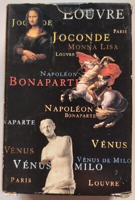 Mazzo di Carte Poker Louvre Jeu de 52 cartes + 2 Jolly CartaMundi