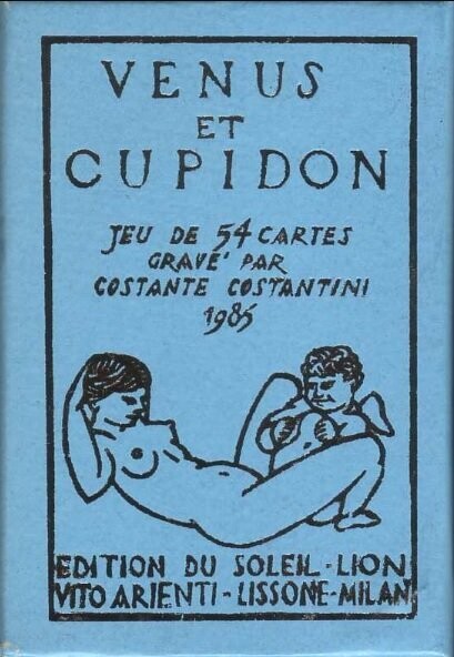 Mazzo Carte da Gioco “Venus et Cupidon” Anno 1985 Collezione n 301/999