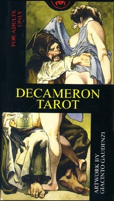 FOR ADULTS ONLY ANNI 18+ Tarocchi del Decamerone Decameron Tarot Anno 2002