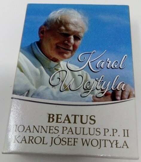 Mazzo Carte Poker Papa Karol Wojtyla Beatus Joannes Paulus P. P. II Karol Josef