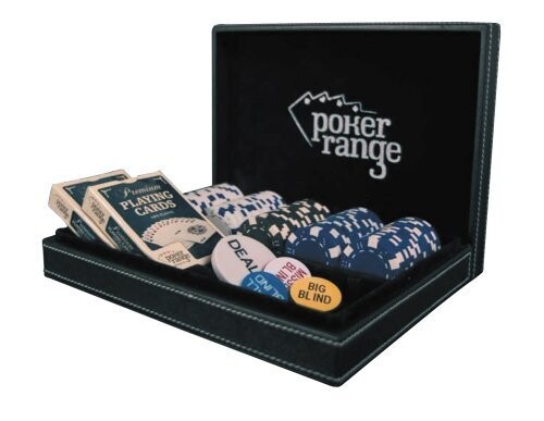 Set Valigetta Texas Hold'em Poker Premium Chip Set 100 Fiches Dice gr 14