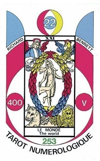 Tarocco Numerologico Tarot Numerologique Numerological 1986