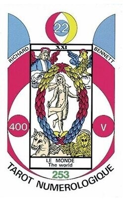 Tarocco Numerologico Tarot Numerologique Numerological 1986