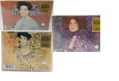Mazzi di Carte Ramino Piatnik Gustav Klimt Fritza – Adele – Emilie