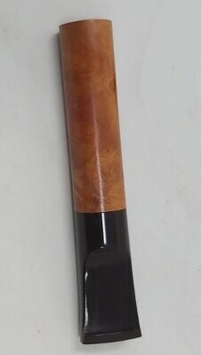 Bocchino Legno per Sigarette Slim RYO Roll Your Own Filtro foro da 6 mm Boccaio Metacrilato Nero