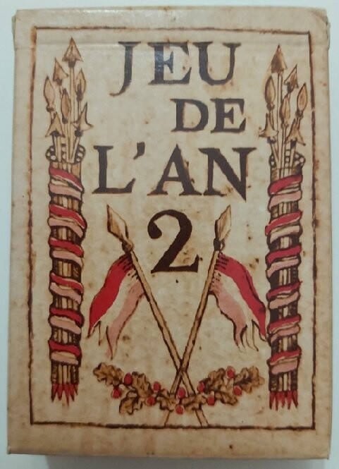 Mazzi Carte da Poker Jeu de l'An 2 Back Rosso e Back Blue Grimaud France Cartes, Poker Jeu de l'An 2: Back Retro Rosso