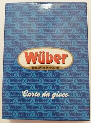 Mazzo di Carte Poker Wuber Pubblicitarie Carte da Gioco Collezione