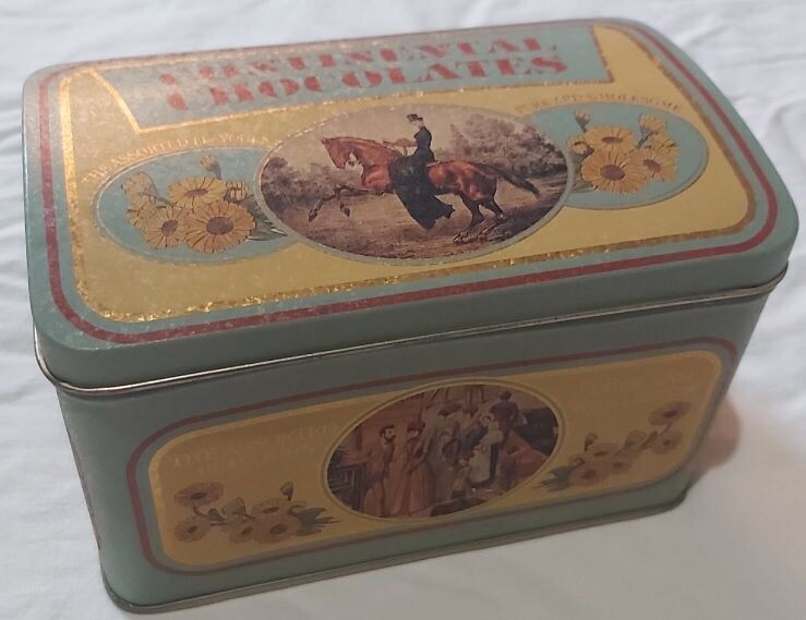 Scatola di Latta Continental Chocolates 1985