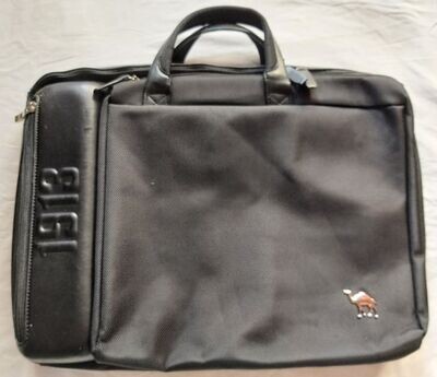 Borsa Valigetta Marchio Camel 1913 Nera 85mo Anniversario 1913-1998