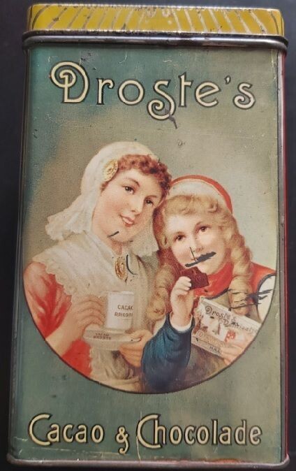 Scatola Latta Droste's Cacao DROSTE Vintage