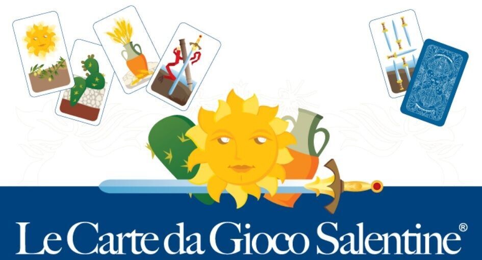 Mazzo di Carte da Gioco Salentine Plastificate Made in Salento 2004 Collezione