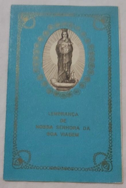 Santino Pieghevole 1933 Lembranca de Nossa Senhora da Boa Viagem