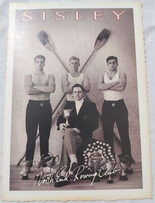 Cartolina Postale Sisley North End Rowing Club New Zealand Tour 1987