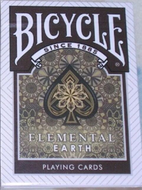 Mazzo Carte Poker Playing Cards Deck Bicycle Elemental Earth