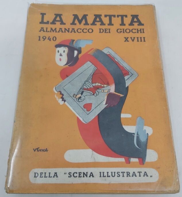Libro Book Livre "La Matta - Almanacco dei Giochi 1940-XVIII".