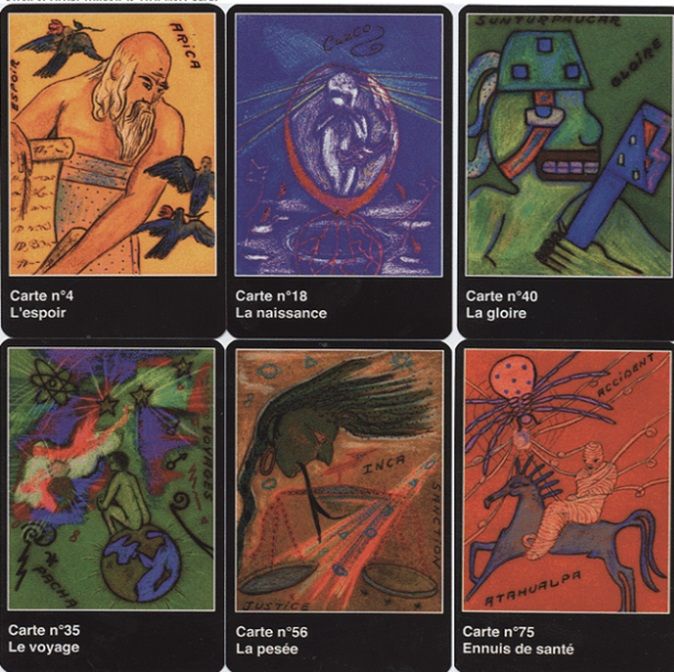 Mazzo Carte Tarocchi Auramour Tarot Divinatoire (Fuori Produzione)