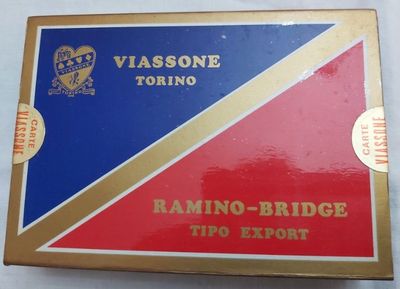Ramino Superplastic Viassone (2 Poker) Bridge Tipo Export Torino