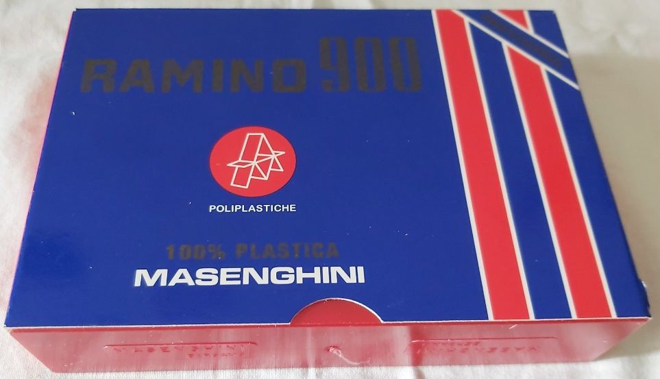 Carte Ramino Masenghini 900 Plastica da Collezione Carte Ramino Masenghini 900 Plastica da Collezione