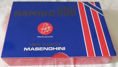 Carte Ramino Masenghini 900 Plastica da Collezione