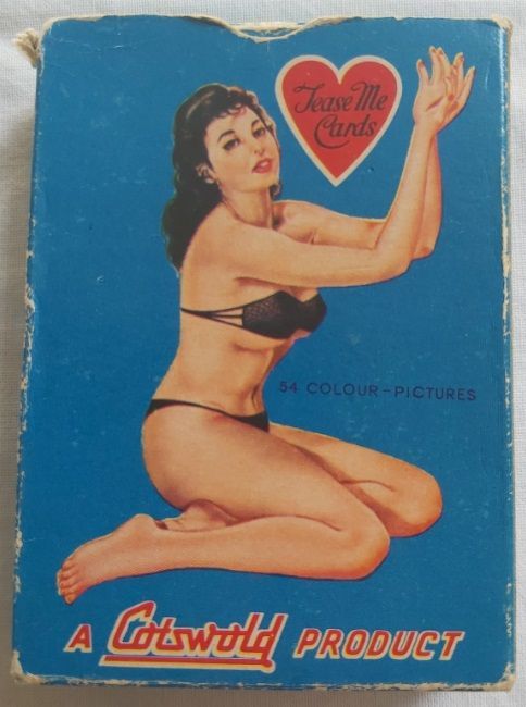 Mazzo Carte Tease Me Cards Poker Nudi Donne World Beauty 1960’s Nude Playing Cards