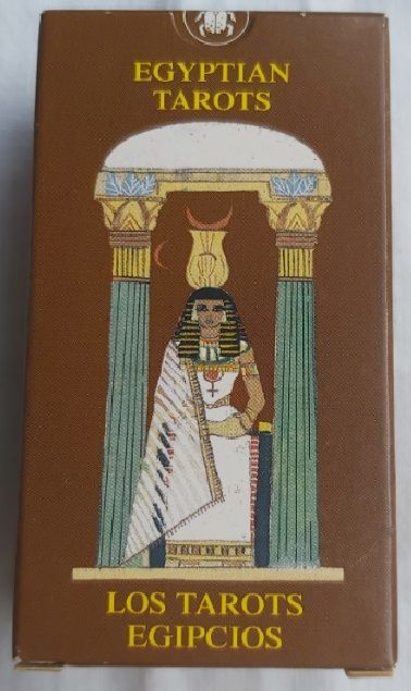 Mazzo Carte Mini Tarot Tarocchi Egiziani Mignon Egyptian Tarots Lo Scarabeo 2003