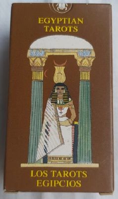 Mazzo Carte Mini Tarot Tarocchi Egiziani Mignon Egyptian Tarots Lo Scarabeo 2003