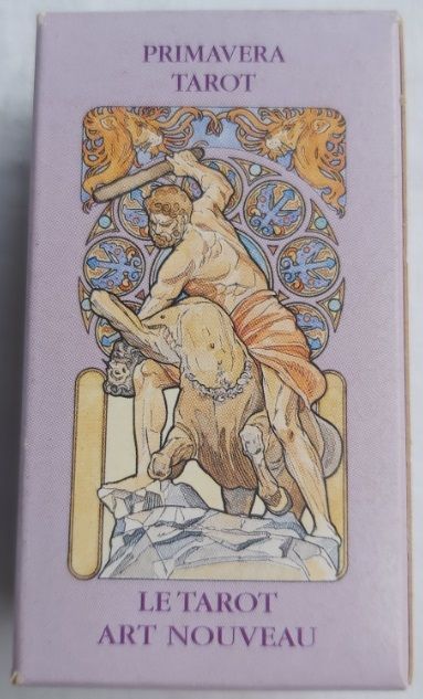 Mazzo Carte Mini Tarocchi Mignon Tarot Art Nouveau Lo Scarabeo 2003