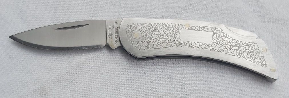 Coltellino Knife Zippo Foliage Floreale Anni ’90 da Collezione