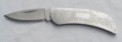 Coltellino Knife Zippo Foliage Floreale Anni ’90 da Collezione