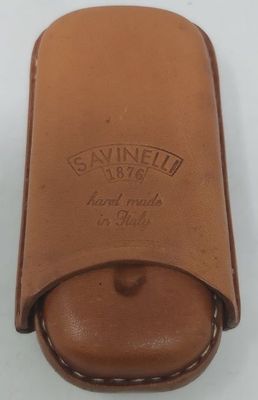 Portasigari Savinelli Ammezzato 1/2 Toscani Toscanelli 2 posti Cuoio Anni ’90