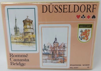 Mazzo Carte Ramino Piatnik Dusseldorf 2157 Bridge Rummy Canasta