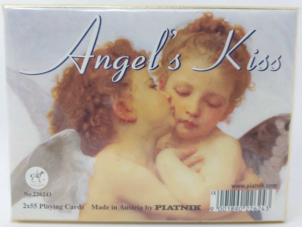 Mazzo Carte Ramino Piatnik Angel’s Kiss 226243 Bridge Rummy Canasta Vintage