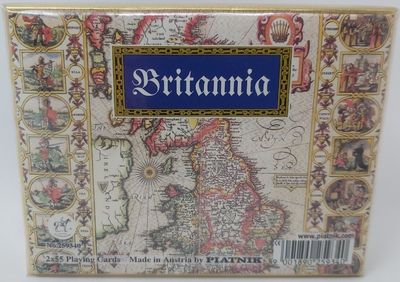 Mazzo Carte Ramino Piatnik Britannia 259340 Bridge Rummy Canasta