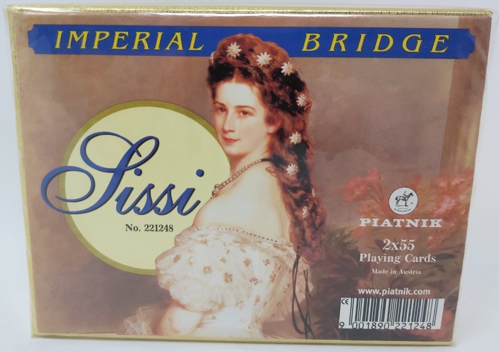 Mazzo Carte Ramino Piatnik Imperial Bridge Sissi 221248 Bridge Rummy Canasta