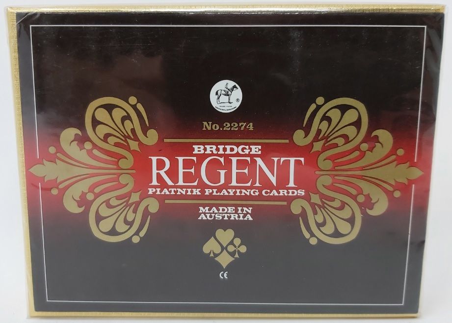 Mazzo Carte Ramino Piatnik Regent 2274 Bridge Rummy Canasta.