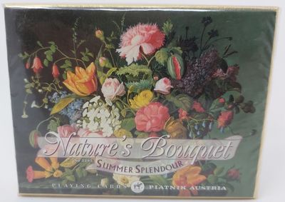 Mazzo Carte Ramino Piatnik Nature's Bouquet Summer Splendour 2295 Bridge Rummy Canasta