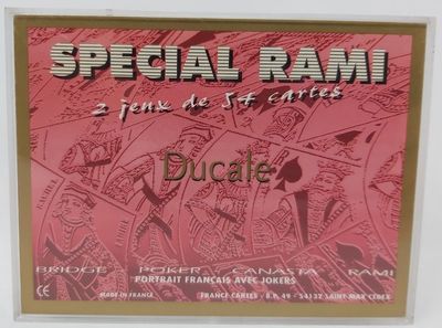 Mazzo Carte Ramino France Cartes Special Rami Coffret Ducale Bridge Poker Canasta Rami 1989