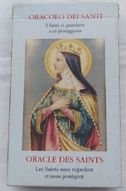 Mazzo Tarocchi Cartomanzia Oracolo dei Santi Lo Scarabeo 2003