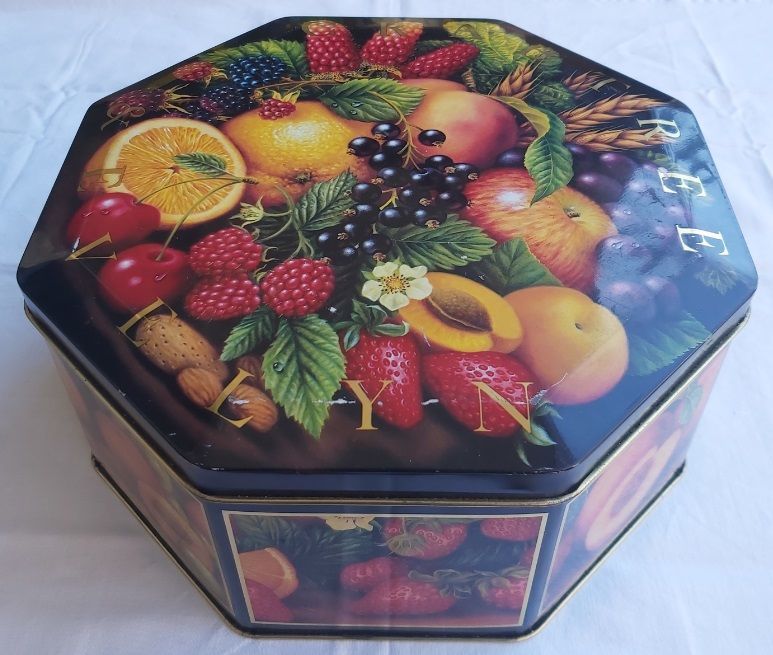 Scatola Latta Tin Box Cabtree & Evelyn  Vintage England 1991