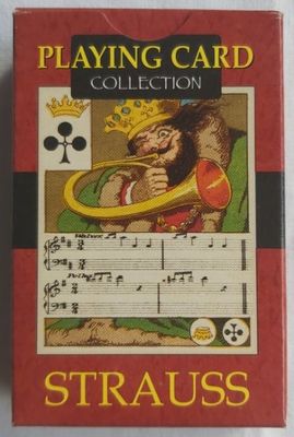 Mazzo Carte Poker Playing Card Collection Strauss Lo Scarabeo.