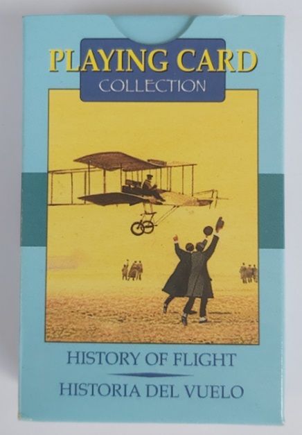 Mazzo Carte Poker Playing Card Collection Storia del Volo Lo Scarabeo Anno 2003