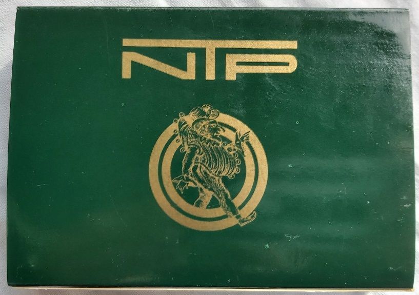 Carte BRIDGE Ramino NTP long Life PVC 108 Regular 2 Index Confezione Verde Back Rosso Blu.