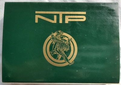 Carte BRIDGE Ramino NTP long Life PVC 108 Regular 2 Index Confezione Verde Back Rosso Blu.