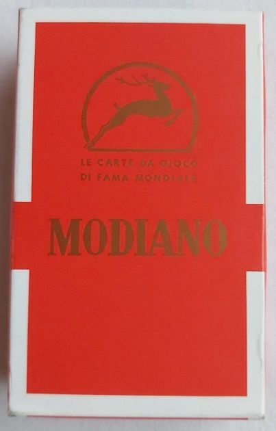 Mazzo Carte Regionali Napoletane Modiano Pubblicitarie Sponsorizzate Assicurazioni