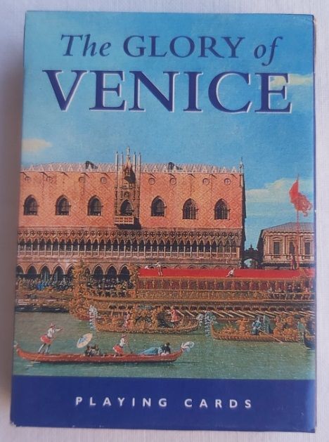 Mazzo Carte Poker Venezia The Glory of Venice Souvenir Piatnik 1997