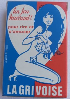 Mazzo Carte Gioco Un Jeu Marrant La Grivoise pour Rire et s'Amuser en Société (PER ADULTI)