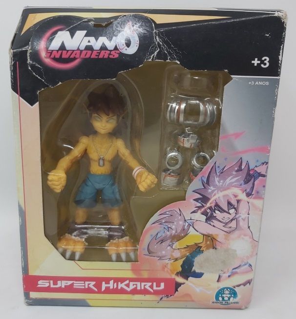 Action Figure Personaggio Pupazzo Nano Invaders Super Hikaru Giochi Preziosi