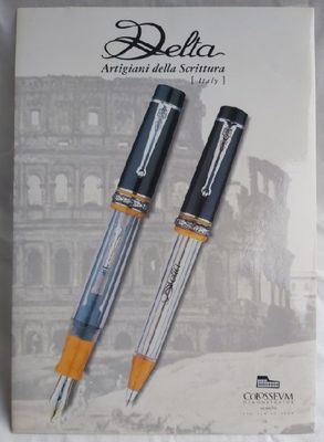 Espositore Vetrine Penna Stilografica Colosseum Delta Artigiani della Scrittura 1998