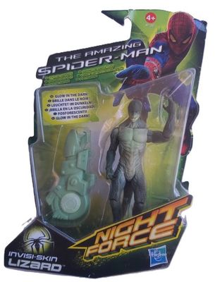 Action Figure Pupazzo The Amazing Spiderman Invisi-Skin Lizard 2012 Hasbro