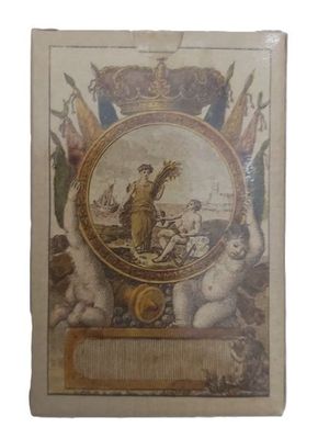 Mazzo Carte dei Quattro Continenti Spagna XIX Secolo Riproduzione 2004